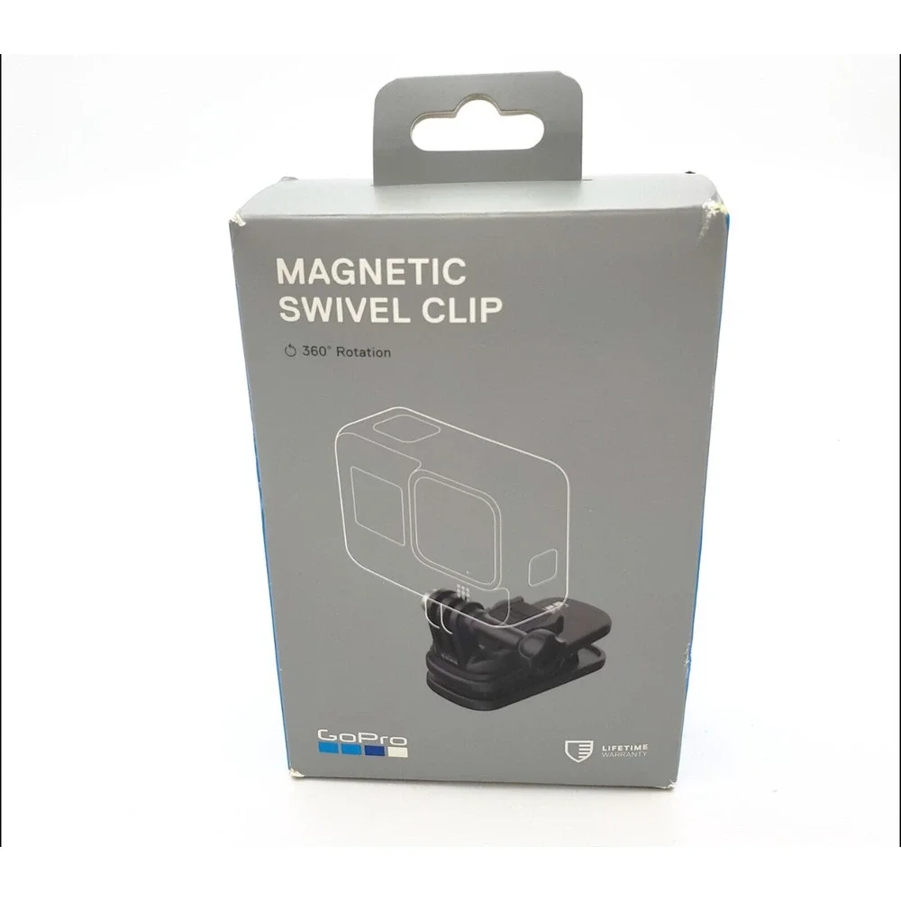 NEW GoPro Magnetic Swivel Clip for All GoPro Cameras (Model:ATCLP-001)